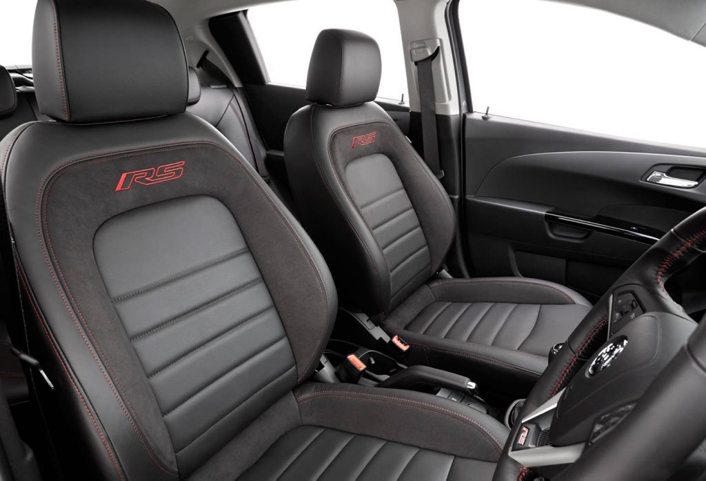 Inside the new Holden Barina RS. Inside the new Holden Barina RS.